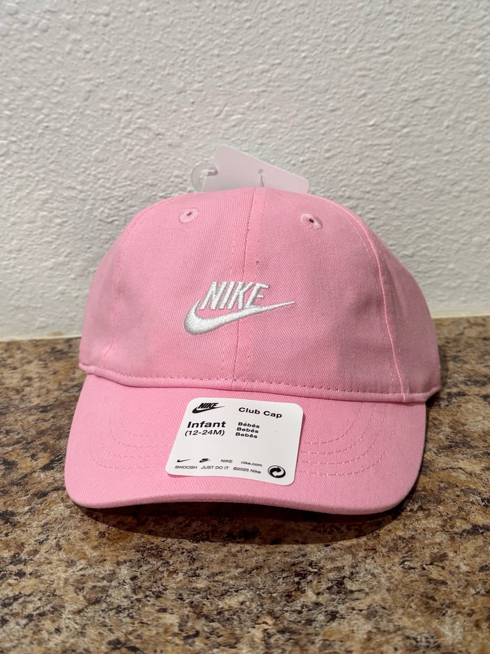 NWT - Nike - Infant Pale Pink Club Cap